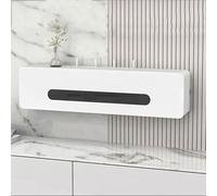 Étagère murale en bois massif pour routeur WiFi avec gestion des cordons, organisateur de routeur sans fil peu encombrant pour une installation soignée à la maison et au bureau