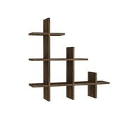 Toilinux - Etagère murale en bois NOE - Marron - NOE G