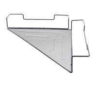 Étagère murale en fer forgé avec support triangulaire pour plantes, et étagère de rangement, pour organisateur de bureau, chapeau d'entrée, crochets à clés, bibliothèque peu encombrante, étagère de