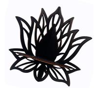 Étagère murale en forme de fleur encastrée en bois, présentoir flottant en verre, étagère d'angle pour décoration de la maison