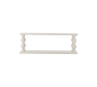 Étagère murale en MDF blanc Salino