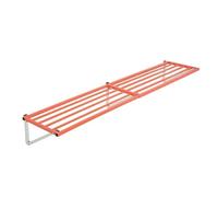 Étagère murale en métal flottante pour outils et organisation dans la cave, abri de jardin, magasin, entrepôt, garde-manger, solution gain de place