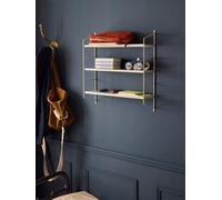 Étagère murale en métal peint vert doux TU