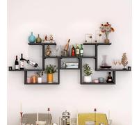 Étagère murale en métal pour affichage de bouteilles d'alcool, étagère industrielle flottante avec grande capacité, idéale pour la cuisine et la décoration du salon