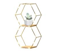 Étagère murale en nid d'abeille, hexagonale, plates-formes flottantes, en nid d'abeille, avec lumières, compteur mural géométrique pour décoration hexagonale, décorations murales pour chambre à