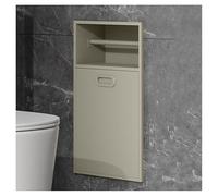 Étagère murale encastrée pour salle de bain, cuisine, salle de bain, shampoing, savon, articles de toilette