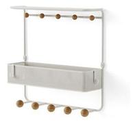 Étagère murale ESTIQUE UMBRA Acier Blanc Blanc G