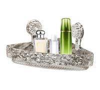 Étagère murale, étagère de rangement pour salle de bain, 30 x 21 x 6 cm, organiseur d'angle - Grande étagère de douche porteuse pour la maison, la cuisine, la chambre, le salon, le dortoir, la