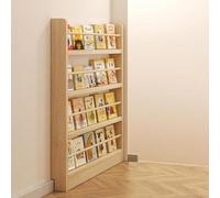 Étagère murale étroite de 10 cm pour livres, idéale pour la chambre à coucher, le salon et la chambre d'enfant, économise de l'espace derrière la porte