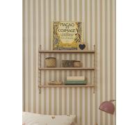 Etagère murale filaire en métal rose TU