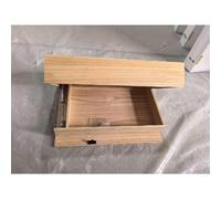 Étagère murale flottante à compartiment caché - Solution de rangement secrète pour chambre à coucher et salon | Étagère élégante en bois naturel dissimulé