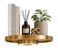 Étagère murale flottante avec lumière Organisateur Rangement Vertical