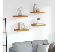 Étagère Murale Flottante Carrée, Finition Laquée Brillante, avec Système de Fixation Invisible, Structure en MDF alvéolé et Cadre en métal. Design Moderne pour (40 x 23,5 x 4 cm)