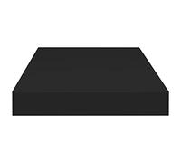 Étagère Murale Flottante Carrée, Finition Laquée Brillante, avec Système de Fixation Invisible, Structure en MDF alvéolé et Cadre en métal. Design Moderne pour (50 x 23 x 3,8 cm)