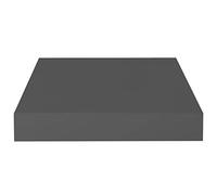 Étagère Murale Flottante Carrée, Finition Laquée Brillante, avec Système de Fixation Invisible, Structure en MDF alvéolé et Cadre en métal. Design Moderne pour (23 x 23,5 x 3,8 cm)