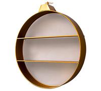 Étagère murale flottante en forme de tuyau Sh à 3 niveaux, barre ronde, étagère murale utilisée pour rack/casier à vin/bibliothèque/cadre de décorations suspendues | Style loft rétro et vintage | Fer