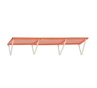 Étagère murale flottante en métal pour garage, étagère robuste pour sous-sol, idéale pour nizing magasins, abris de jardin, entrepôts, cuisines et garde-manger