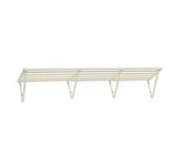 Étagère murale flottante en métal pour garage ou sous-sol, idéale pour les magasins, abris de jardin, entrepôts, cuisines et garde-manger