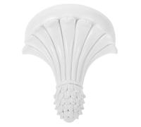 Étagère Murale Flottante en Résine Blanche, Support Décoratif Nordique | Rangement Divers, Charge Fiable, Montage Mural, pour Pot de Fleurs et Jardinière, Style Européen Discret