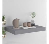 vidaXL Étagère murale flottante Gris 40 x 23 x 3,8 cm MDF