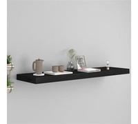 Étagère murale flottante noir 90x23,5x3,8 cm MDF Noir G