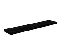 Étagère Murale Flottante Noir Brillant 120x23,5x3,8 Cm Mdf Vidaxl Vidaxl Noir
