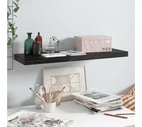 Etagère Murale Flottante Noir Brillant MDF Suspendue Bibliothèque vidaXL
