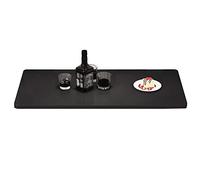Étagère murale flottante noire - Table de salle à manger pliante et bureau d'ordinateur - 90 x 50 cm - Panneau en bois robuste - Supporte 40 à 60 kg - Solution d'économie d'espace pour la maison et le