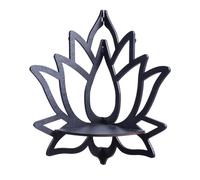 Étagère Murale Flottante rétro - Support en Forme de, Support d'angle Vintage pour Bougies parfumées, Figurines de Pierres précieuses | Organisateur Artistique pour Salle de méditation Spa Boho