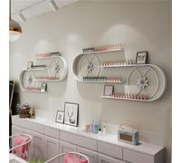 Étagère murale for vernis à ongles, présentoir mural en métal for rangement de vernis à ongles, présentoir mural suspendu for salon de manucure, étagère for parfum, étagère à épices for huiles essenti