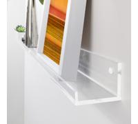 Etagère murale 'gallery', 1 m, verre acrylique