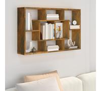 Étagère Murale Gris Béton 85x16x52,5 cm Bois d'Ingénierie Flottante vidaXL