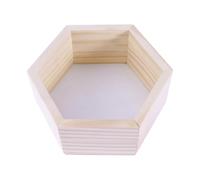 Étagère Murale Hexagonale en Bois Blanc pour Chambre D'garçon et Filles | Rangement Décoratif, Style Moderne et Rustique, pour Maison ou Bureau, Expose Jouets et Livres