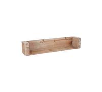 Étagère Murale Hwc-A15, Étagère De Suspension, Sapin Massif Rustique 80cm Multicolore