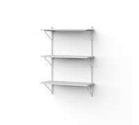 Étagère Murale Inline 60x25x90 Gris Clair
