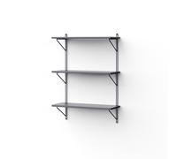 Étagère Murale Inline 60x25x90 Gris Foncé