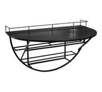 Accessoire autour du vin Atmosphera Etagère murale métal bouteilles 68x41