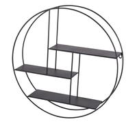 Étagère murale métal ronde 60 cm - Table Passion