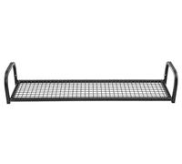 Étagère Murale Métal Style Loft - Design Industriel Moderne pour Salon, Cuisine, Salle de Bain & Bureau - Étagère Suspendue Noire - Montage Flottant Robuste (80cm)