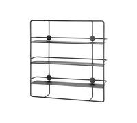 Etagère Murale Métal "Vivalo" 56cm Noir