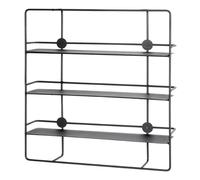 Étagère Murale Métal "Vivalo" 56cm Noir