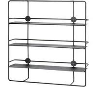 Étagère Murale Métal "Vivalo" 56cm Noir Noir G