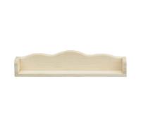 Étagère murale miniature en bois pour jeux de simulation, support de rangement à suspendre pour maison de poupée 1:12, accessoires décoratifs pour maisons de poupées, présentoir