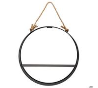 Étagère murale ""Modern"" noir D55cm - Atmosphera Créateur d'intérieur