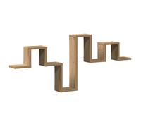 Étagère murale moderne - vidaXL - Chêne artisanal - 104,5x43x10 cm - Grand espace de stockage - Usage intérieur