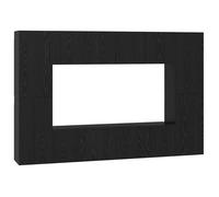 Ensemble de Meubles TV 8 pcs Gris Béton Aggloméré Armoires Stéréo vidaXL