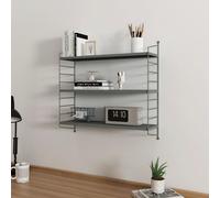 Étagère murale modulaire 'Strängnäs' Acier 50 x 60 x 15 cm Anthracite