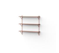 Étagère Murale NINE Inline 60x15x60 Rouge