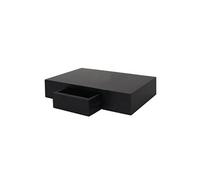 Étagère murale Oise, tiroir, 40cm noir Noir G