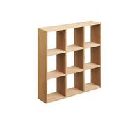 Etagère murale ouverte 9 niches en pin massif - KASUS - ALTOBUY Marron